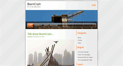 Desktop Screenshot of boomcrash.theory.org