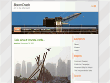 Tablet Screenshot of boomcrash.theory.org
